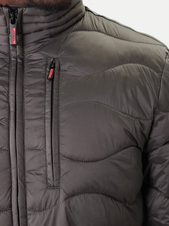 Guess Kurtka przejściowa M6RL0M WDQ52 Szary Regular Fit