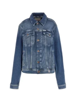 Guess Kurtka przejściowa 166649 Niebieski Classic Fit