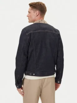 Guess Kurtka przejściowa 177333 Niebieski Classic Fit