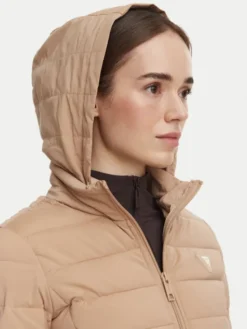 Guess Kurtka przejściowa V4YL04 WF3X0 Beżowy Regular Fit