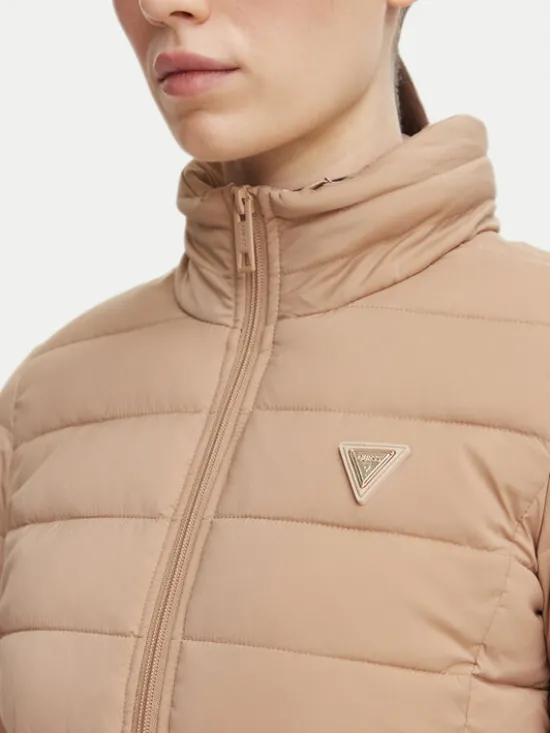 Guess Kurtka przejściowa V4YL04 WF3X0 Beżowy Regular Fit