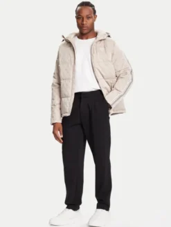 Guess Kurtka przejściowa Z5BL02 WFIQ2 Beżowy Regular Fit