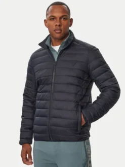 Guess Kurtka przejściowa Z6BL13 W5077 Granatowy Regular Fit