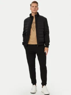 Guess Kurtka przejściowa Z6YL09 W3515 Czarny Regular Fit