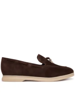 Guess Loafersy FLTNAI SUE14 Brązowy