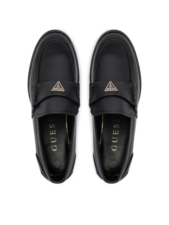 Guess Lordsy FLTBSO LEA14 Czarny