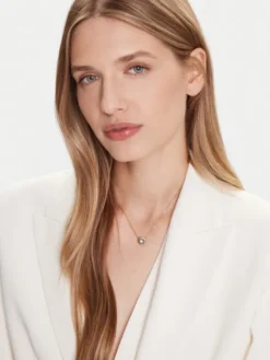 Guess Naszyjnik JUBN05 515JW Złoty