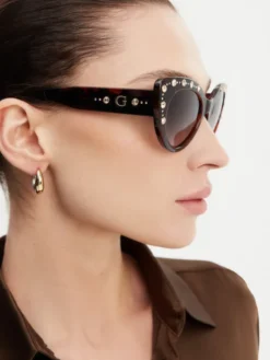 Guess Okulary przeciwsłoneczne GU00163 Brązowy