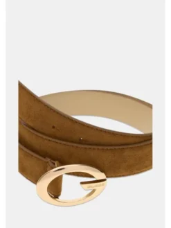Guess Pasek 184037 Brązowy