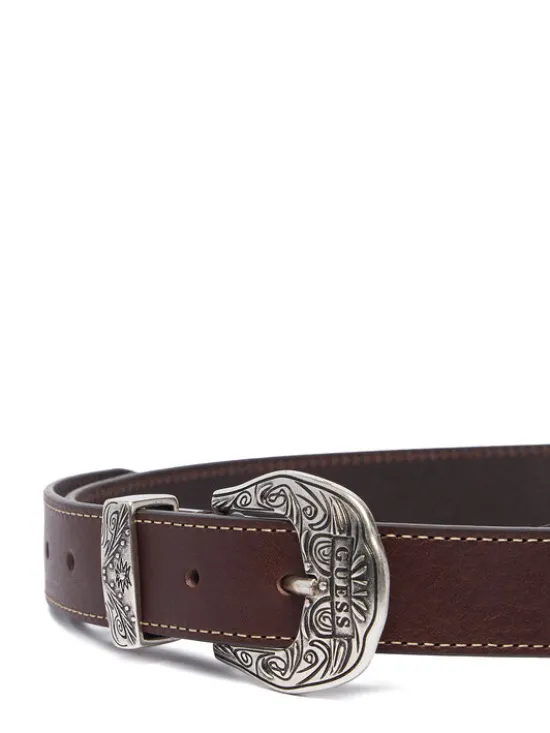 Guess Pasek BW9482 P6330 Brązowy