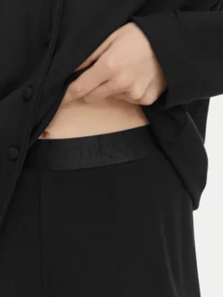 Guess Piżama O6BX04 K5041 Czarny Regular Fit