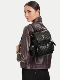 Guess Plecak J6YZ05 W2510 Czarny