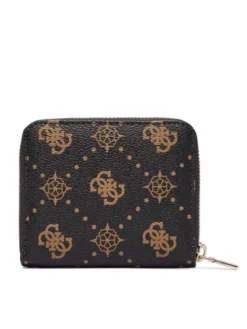Guess Portfel Allegra Logo Slg SWGP24 89137 Brązowy