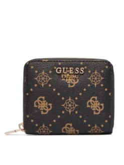 Guess Portfel Allegra Logo Slg SWGP24 89137 Brązowy