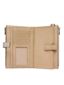 Guess Portfel Blake Slg SWPD22 22157 Beżowy