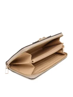 Guess Portfel Carmella Slg SWPD22 25146 Kremowy