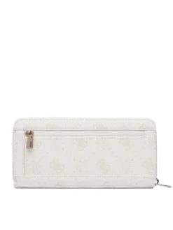 Guess Portfel Emelie Logo Slg SWGP99 28146 Kremowy