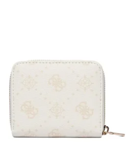 Guess Portfel Emelie Logo SWGP99 28137 Kremowy