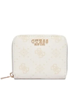 Guess Portfel Emelie Logo SWGP99 28137 Kremowy