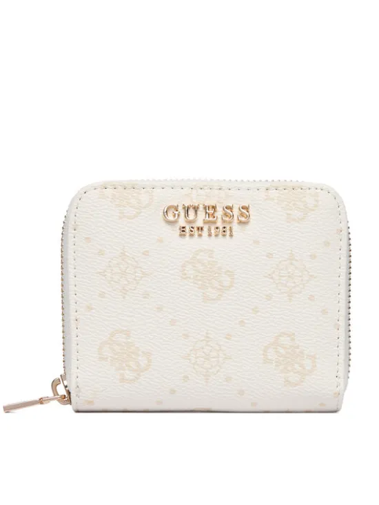 Guess Portfel Emelie Logo SWGP99 28137 Kremowy