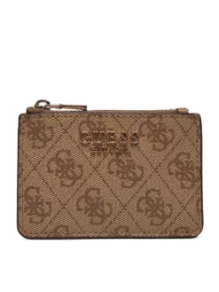 Guess Portfel Laurel II Slg SWSG74 59505 Brązowy