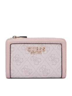 Guess Portfel Lindsey Slg SWSG97 49156 Różowy