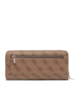 Guess Portfel Yvonne Logo Slg SWSG23 78146 Brązowy