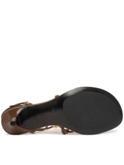 Guess Sandały FLTAYS ELE03 Brązowy