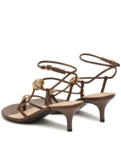 Guess Sandały FLTAYS ELE03 Brązowy