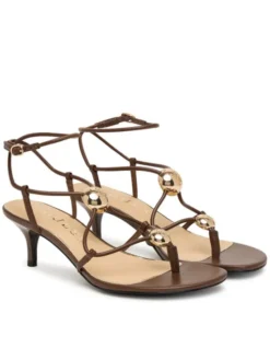 Guess Sandały FLTAYS ELE03 Brązowy