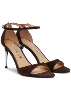 Guess Sandały FLTSEE SUE03 Brązowy
