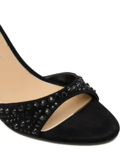 Guess Sandały FLTSNA SUE03 Czarny
