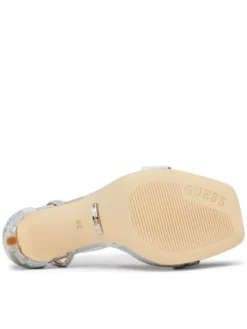 Guess Sandały Zoila FL5ZOI LEP03 Niebieski