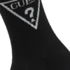 Guess Skarpety długie V2GZ00 ZZ00I Czarny