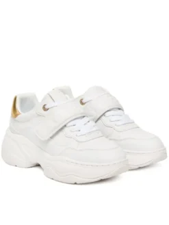 Guess Sneakersy FLFHNN ELE12 Biały