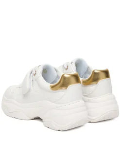 Guess Sneakersy FLFHNN ELE12 Biały