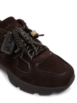 Guess Sneakersy FLFIRR SUE12 Brązowy ciemny