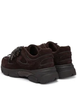 Guess Sneakersy FLFIRR SUE12 Brązowy ciemny