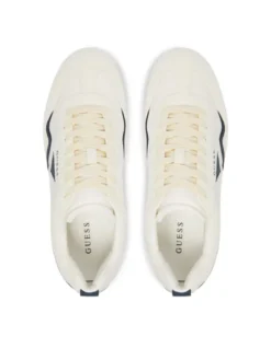 Guess Sneakersy FMJOLM ELE12 Kremowy
