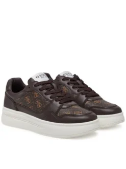 Guess Sneakersy FMJWII LEA12 Brązowy