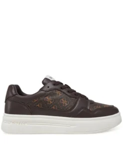 Guess Sneakersy FMJWII LEA12 Brązowy