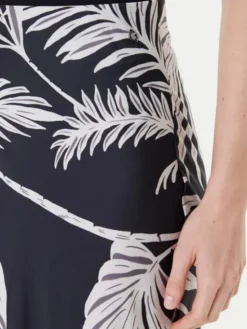 Guess Spódnica midi W5YD55 WF1T2 Czarny Regular Fit