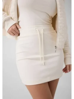 Guess Spódnica mini 183415 Biały Classic Fit