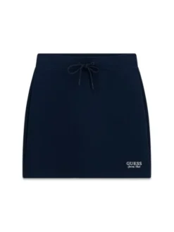 Guess Spódnica mini 183415 Niebieski Classic Fit