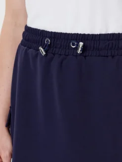 Guess Spódnica mini V5YD04 KCX42 Granatowy Regular Fit
