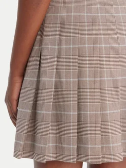 Guess Spódnica mini W6RD55 WJ642 Brązowy Regular Fit