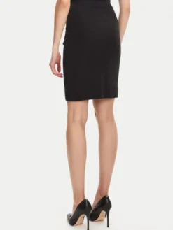 Guess Spódnica mini W5YD64 KAQL2 Czarny Regular Fit