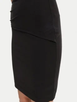 Guess Spódnica mini W5YD64 KAQL2 Czarny Regular Fit