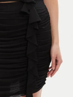 Guess Spódnica mini W5YD56 KCZC2 Czarny Regular Fit