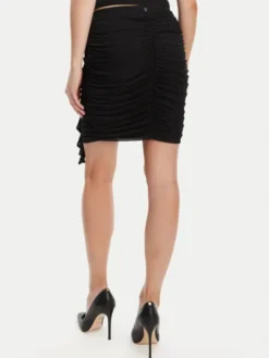 Guess Spódnica mini W5YD56 KCZC2 Czarny Regular Fit